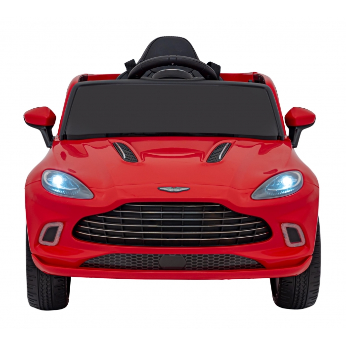 Masinuta electrica cu telecomanda ASTON MARTIN DBX, roti EVA, scaun tapitat, 105x62x48 cm, putere 100W - Rosu [22]