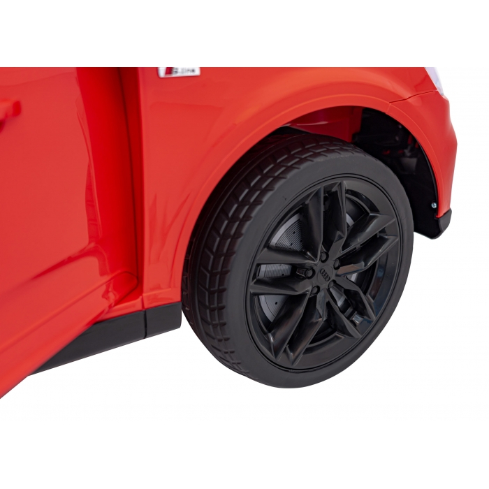 Masinuta electrica cu telecomanda AUDI Q7 NEW LIFT, roti EVA, scaun tapitat, 117x67x54 cm, putere 70W - Rosu [12]