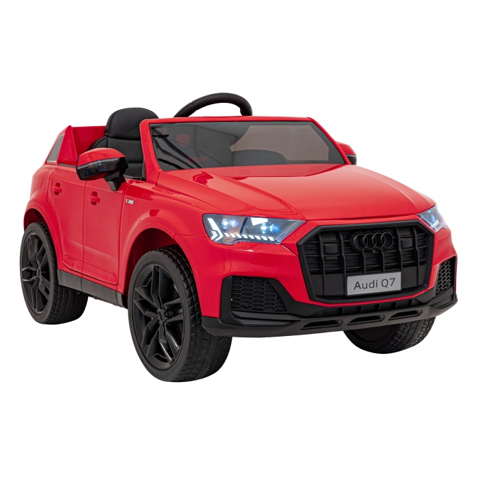 Masinuta electrica cu telecomanda AUDI Q7 NEW LIFT, roti EVA, scaun tapitat, 117x67x54 cm, putere 70W - Rosu [23]
