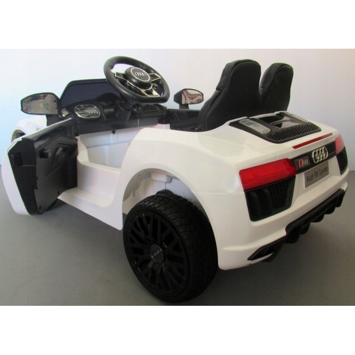 Masinuta electrica cu telecomanda Audi R8 R-Sport - Alb [3]