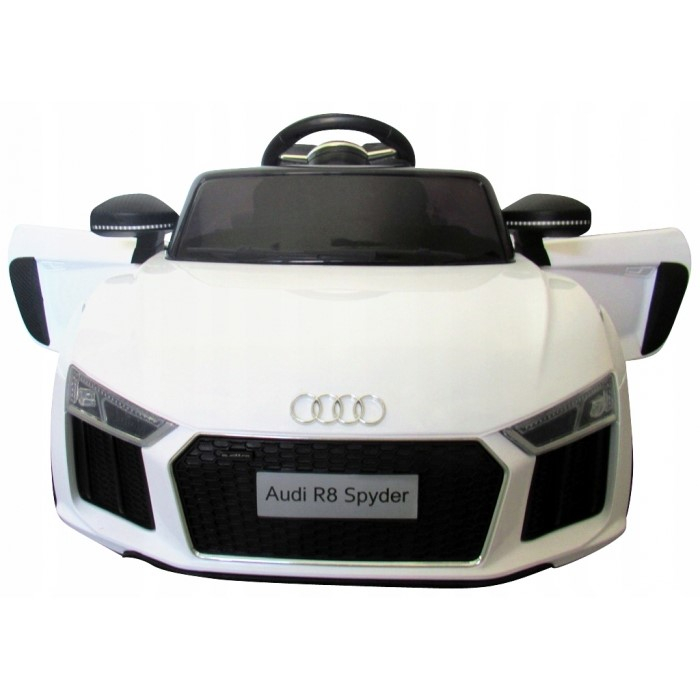 Masinuta electrica cu telecomanda Audi R8 R-Sport - Alb [4]