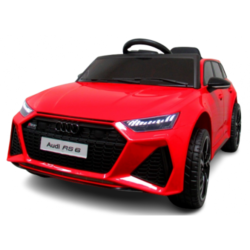 Masinuta electrica cu telecomanda Audi RS6 R-Sport - Rosu [1]
