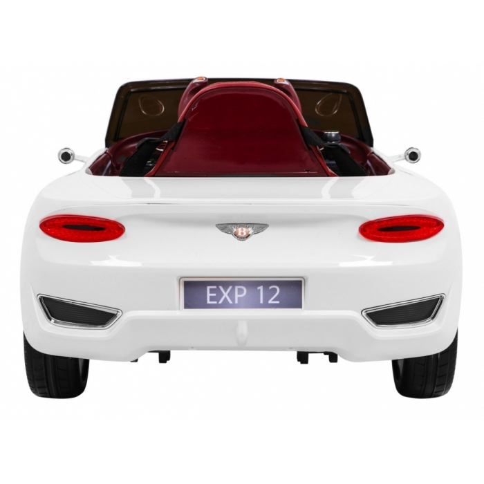 Masinuta electrica cu telecomanda BENTLEY EXP 12, roti EVA, scaun tapitat, 107x59x44 cm, putere 24V - Alb [6]