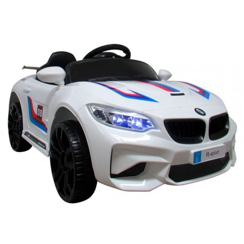 Masinuta electrica cu telecomanda Cabrio B6 LBB-1200 R-Sport - Alb [2]