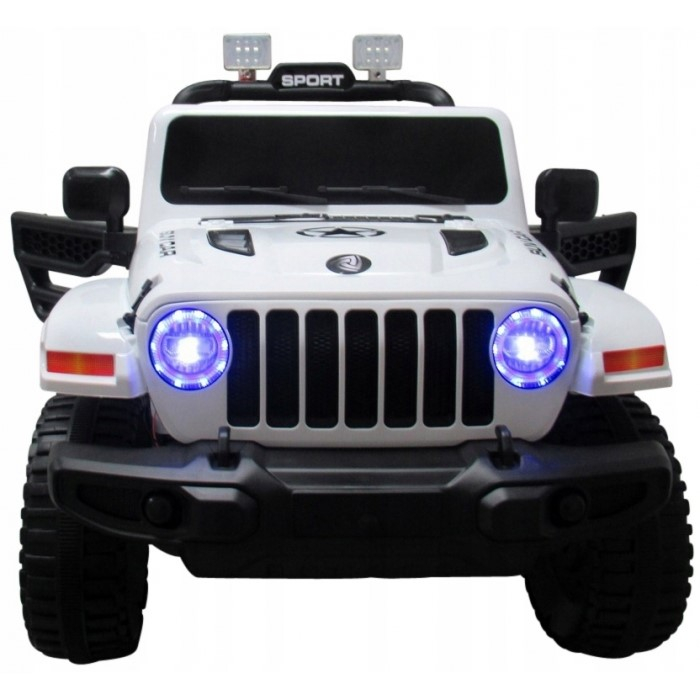 Masinuta electrica cu telecomanda cu baterii si functie de balansare Jeep X10 TS-159 R-Sport - Alb [3]