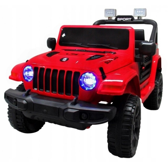 Masinuta electrica cu telecomanda cu baterii si functie de balansare Jeep X10 TS-159 R-Sport - Rosu [1]