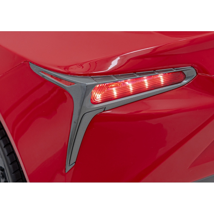 Masinuta electrica cu telecomanda LEXUS LC500, roti EVA, scaun tapitat, 108x60x43 cm, putere 70W - Rosu [17]