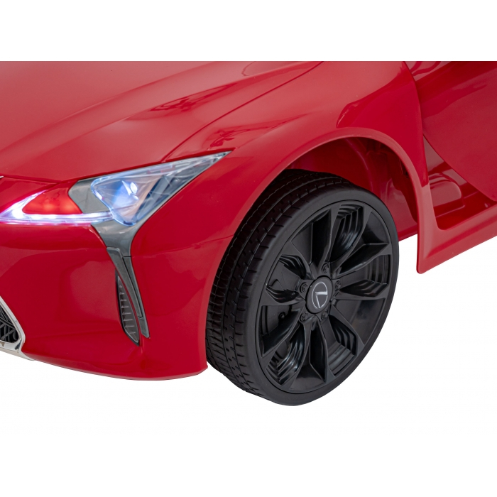 Masinuta electrica cu telecomanda LEXUS LC500, roti EVA, scaun tapitat, 108x60x43 cm, putere 70W - Rosu [13]