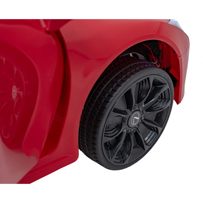 Masinuta electrica cu telecomanda LEXUS LC500, roti EVA, scaun tapitat, 108x60x43 cm, putere 70W - Rosu [12]