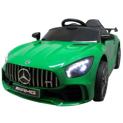 Masinuta electrica cu telecomanda Mercedes AMG GTR-S R-Sport - Verde [2]