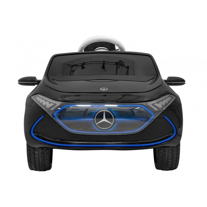 Masinuta electrica cu telecomanda MERCEDES BENZ AMG EQA, roti EVA, scaun tapitat, 101x69x53 cm, putere 70W - Negru [16]