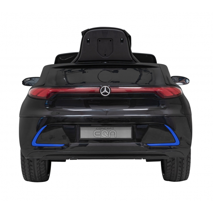 Masinuta electrica cu telecomanda MERCEDES BENZ AMG EQA, roti EVA, scaun tapitat, 101x69x53 cm, putere 70W - Negru [13]
