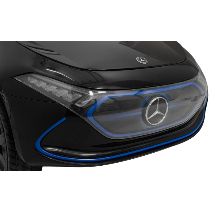 Masinuta electrica cu telecomanda MERCEDES BENZ AMG EQA, roti EVA, scaun tapitat, 101x69x53 cm, putere 70W - Negru [6]