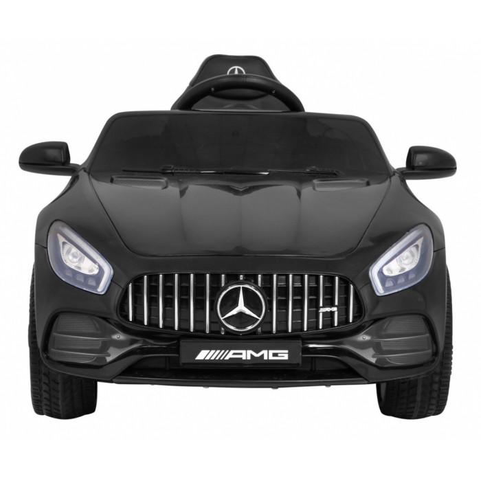 Masinuta electrica cu telecomanda MERCEDES BENZ GT, roti EVA, scaun tapitat, 108x68x48 cm, putere 70W - Negru [3]
