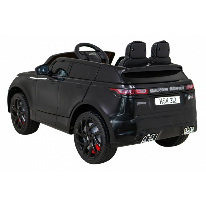 Masinuta electrica cu telecomanda RANGE ROVER VELAR, roti EVA, scaun tapitat, 107x64x49 cm, putere 70W - Negru [6]