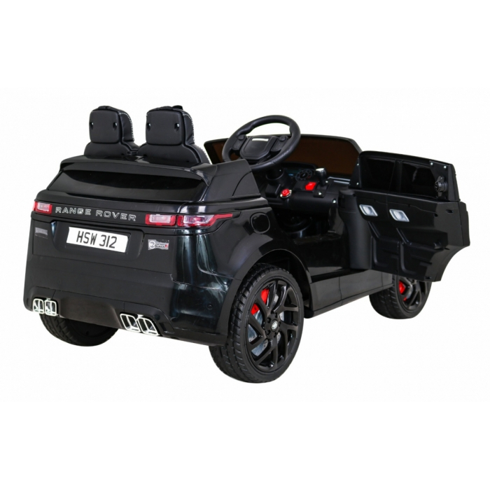 Masinuta electrica cu telecomanda RANGE ROVER VELAR, roti EVA, scaun tapitat, 107x64x49 cm, putere 70W - Negru [11]
