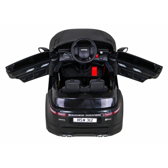 Masinuta electrica cu telecomanda RANGE ROVER VELAR, roti EVA, scaun tapitat, 107x64x49 cm, putere 70W - Negru [10]