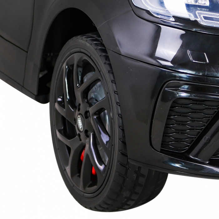 Masinuta electrica cu telecomanda RANGE ROVER VELAR, roti EVA, scaun tapitat, 107x64x49 cm, putere 70W - Negru [2]