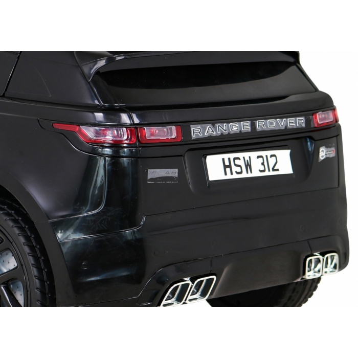 Masinuta electrica cu telecomanda RANGE ROVER VELAR, roti EVA, scaun tapitat, 107x64x49 cm, putere 70W - Negru [14]