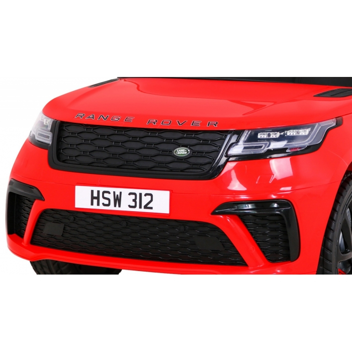 Masinuta electrica cu telecomanda RANGE ROVER VELAR, roti EVA, scaun tapitat, 107x64x49 cm, putere 70W - Rosu [12]