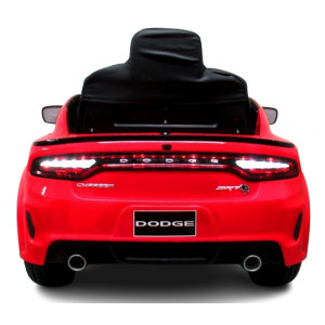 Masinuta electrica cu telecomanda, roti EVA, varsta 1-5 ani, putere 90W, 107x68x53 cm, DODGE SRT R-Sport - Rosu [5]
