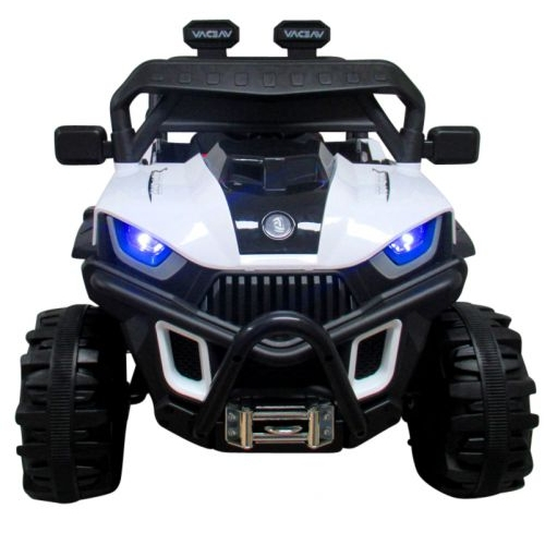 Masinuta electrica cu telecomanda si functie de balansare Buggy X8N, varsta 1-5 ani, putere 70W, roti plastic, R-sport - Alb [3]