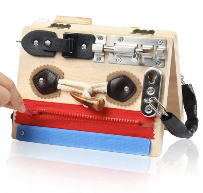Mini Placa activitati Busy Board pliabila [2]