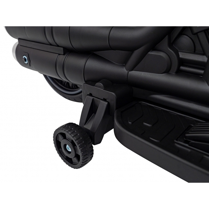 Motocicleta electrica CHOPPER FASTER AHL008, roti si scaun din plastic, 78x30x55 cm, putere 20W - Alb [3]