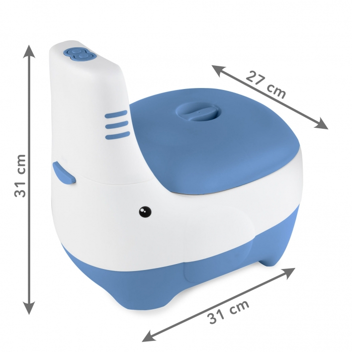 Olita pentru copii cu sunete si insertie detasabila Kidwell FINO - Blue [8]