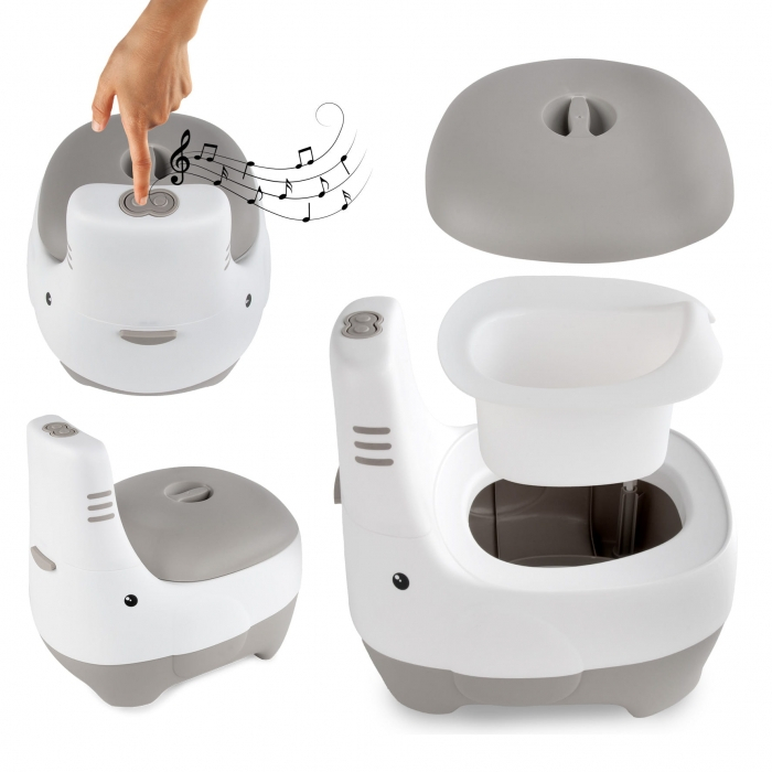 Olita pentru copii cu sunete si insertie detasabila Kidwell FINO - Gray [2]