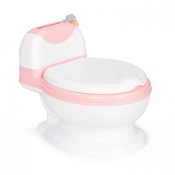 Olita pentru copii, insertie detasabila, perie inclusa Ecotoys HA-P05 - Roz [5]