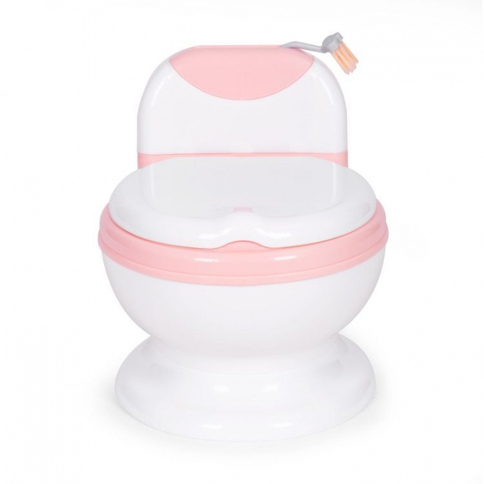 Olita pentru copii, insertie detasabila, perie inclusa Ecotoys HA-P05 - Roz [3]