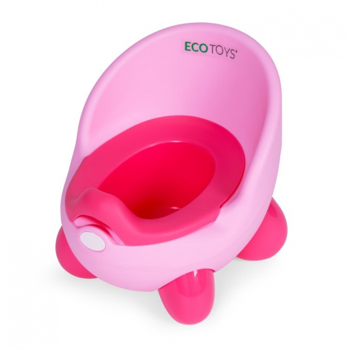 Olita pentru copii, insertie detasabila, picioare antiderapante Ecotoys PP112 - Roz [6]