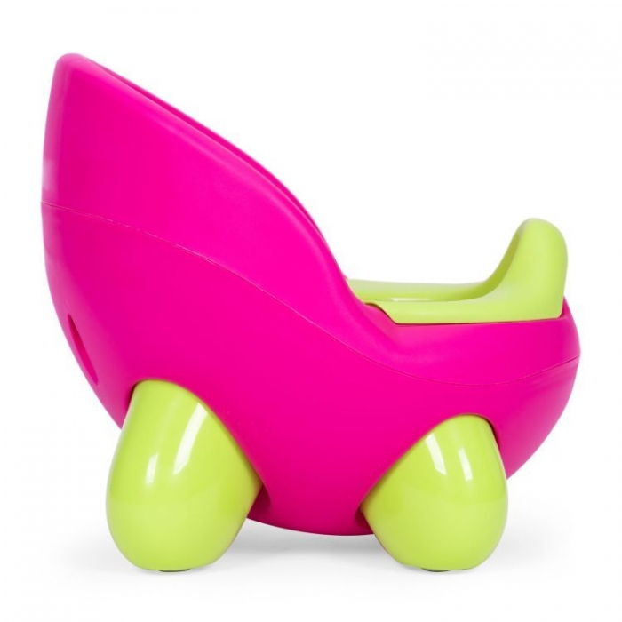 Olita pentru copii, insertie detasabila, picioare antiderapante Ecotoys PP112 - Roz-Verde [7]