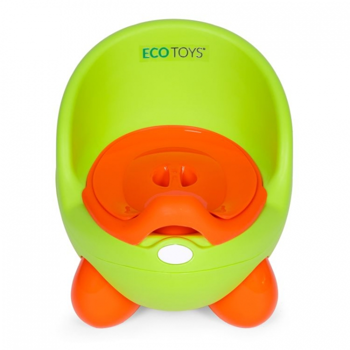 Olita pentru copii, insertie detasabila, picioare antiderapante Ecotoys PP112 - Verde [4]