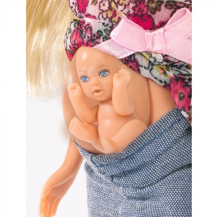 Papusa Simba Steffi Love 29 cm Welcome Baby cu bebelus si accesorii [3]