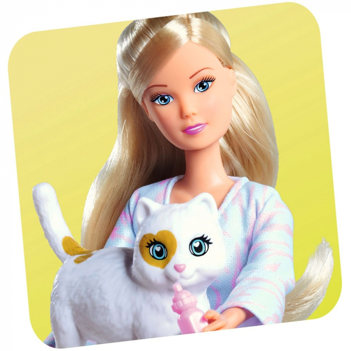 Papusa Simba Steffi Love Baby Cats 29 cm cu accesorii [4]
