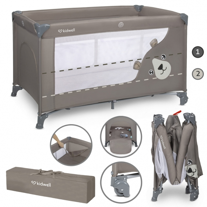 Patut pliabil Kidwell BLISSY DUO - Beige [2]