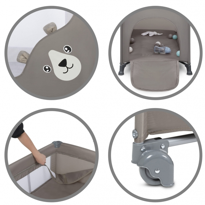 Patut pliabil Kidwell BLISSY DUO - Beige [7]