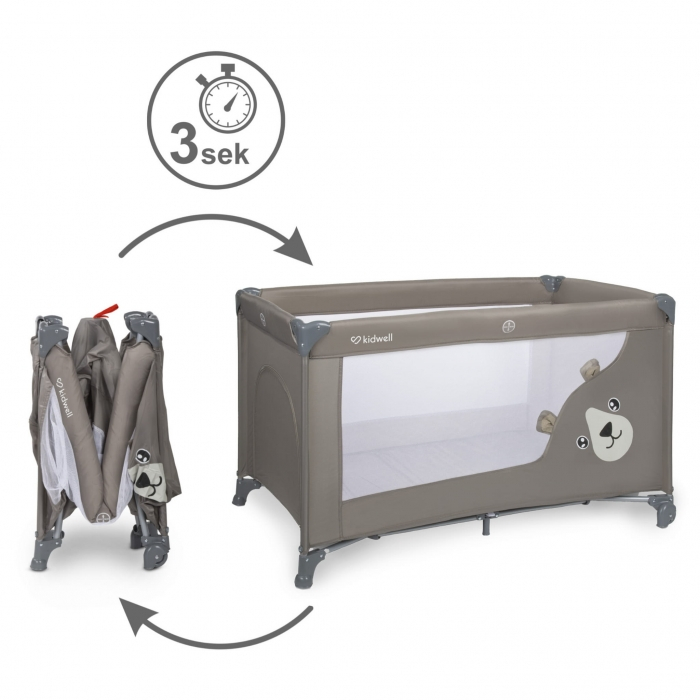 Patut pliabil Kidwell BLISSY DUO - Beige [3]