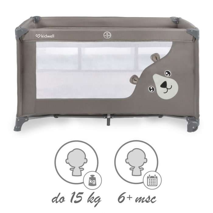 Patut pliabil Kidwell BLISSY DUO - Beige [4]