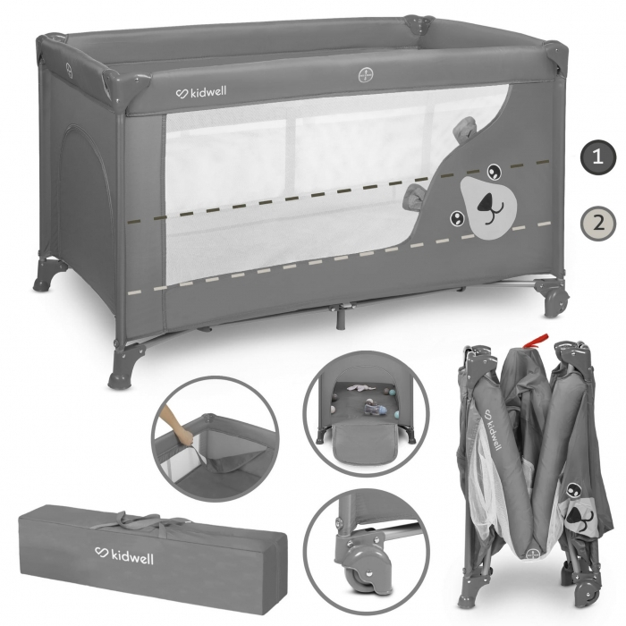 Patut pliabil Kidwell BLISSY DUO - Gray [2]