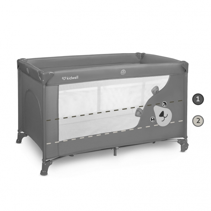 Patut pliabil Kidwell BLISSY DUO - Gray [5]