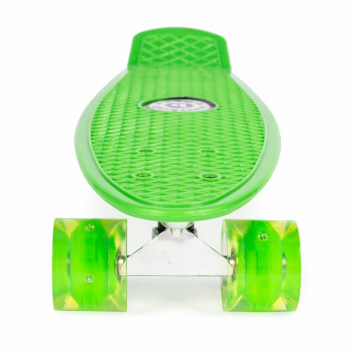 Penny board pentru copii cu lumini LED - Verde [7]