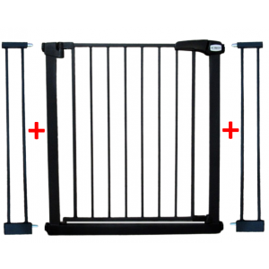 Poarta de siguranta din metal 79-105 cm R-Sport S2 - Negru [1]