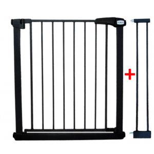 Poarta de siguranta din metal 79-94 cm R-Sport S1 - Negru [1]