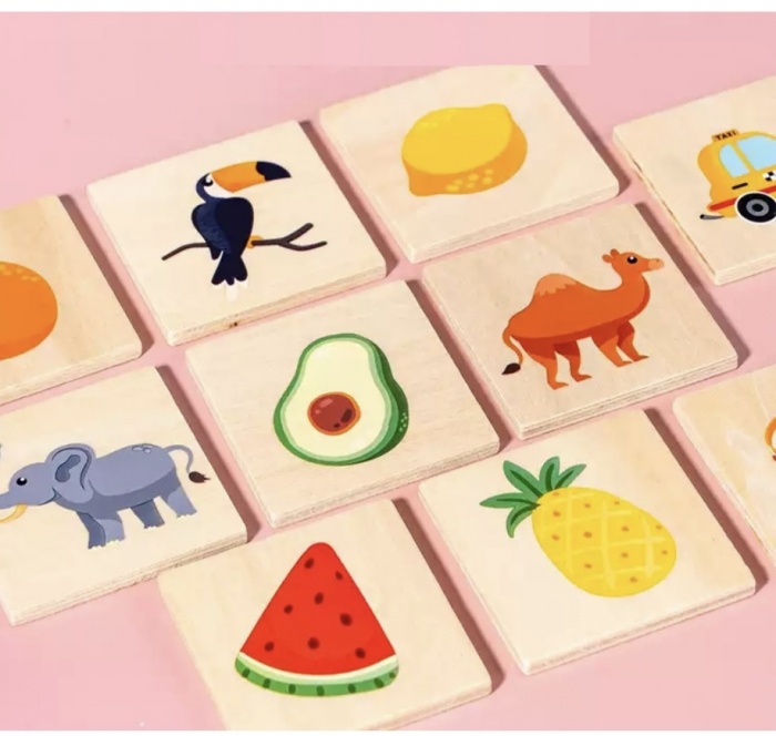 Puzzle de asociere cu Umbre, 3 ani+ [7]