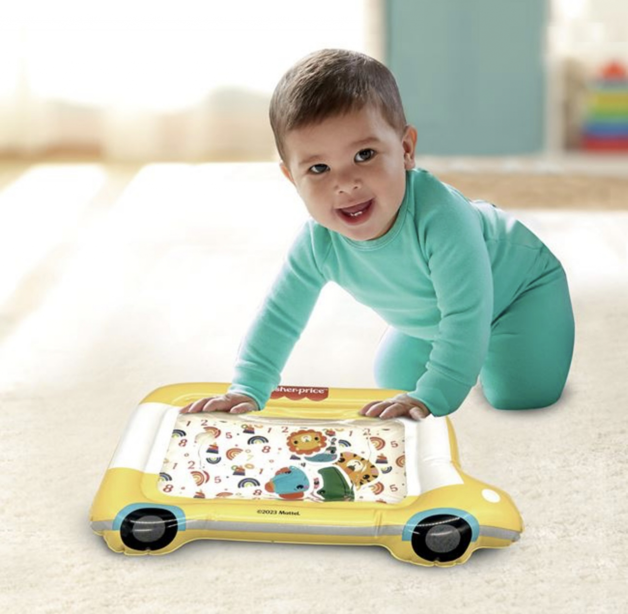 Saltea gonflabila cu apa, pentru bebelusi – Fisher Price, 6 luni+ [2]
