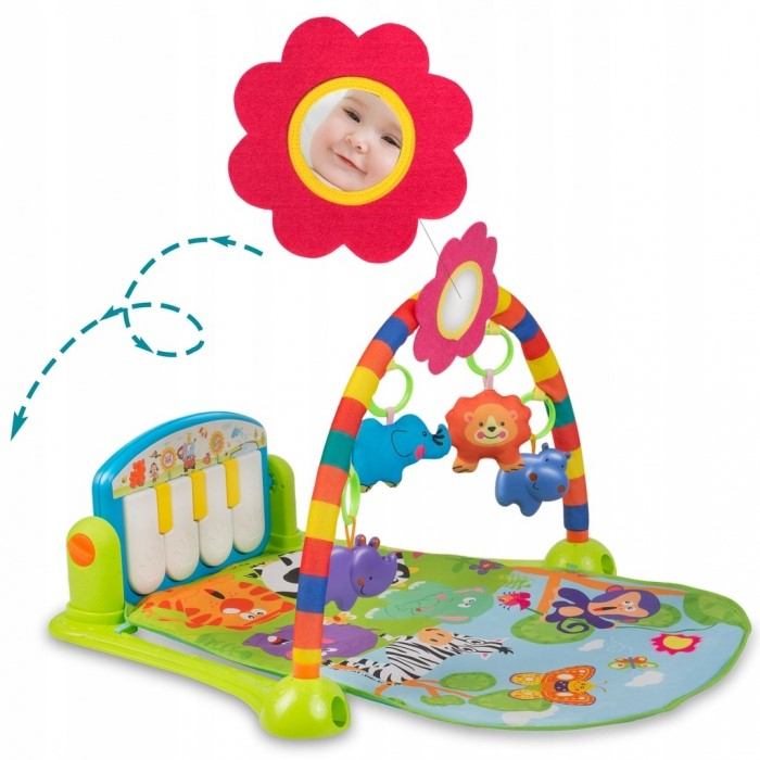 Salteluta de joaca cu pian Ricokids 7316 - Multicolora [4]