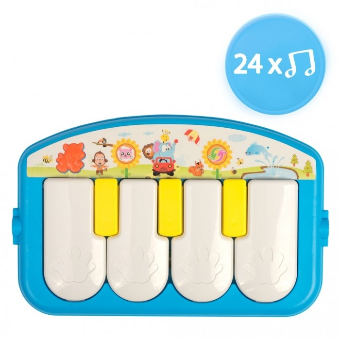 Salteluta de joaca cu pian Ricokids 7316 - Multicolora [2]